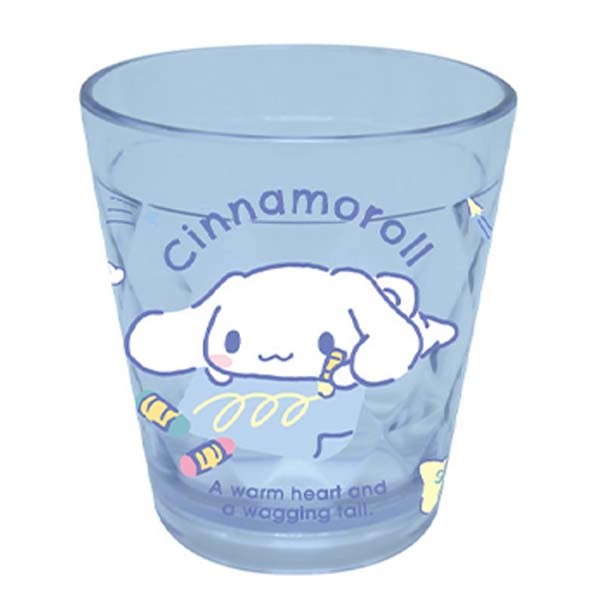Kei Company Sanrio CCL4-CN Glitter Clear Cup, Cinnamoroll, 9.5 fl oz (280 ml)