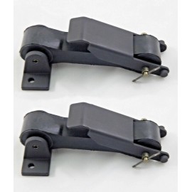 Humvee HMMWV Hood Latch Assy BLACK Pair (Set of 2) HUMVEE Hummer H1 rubber strap