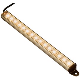 EasyPro Pond Products Underwater LED Light Strip Waterfall Spillway Light, 11", Warm White