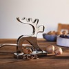 noTrash2003 Nutcracker Rudolph the Reindeer Made of Solid Metal with