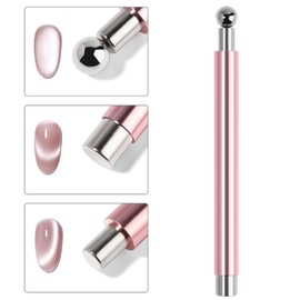 Magnetic nail magnets with various patterns, gel magnets, nail magnets, 1 set, pink / 다양한 패턴연출되는 자석네일 자석젤자석 네일자석, 1세트, 핑크
