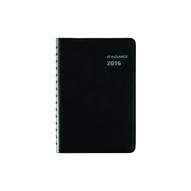 AT-A-GLANCE 760405 QuickNotes Daily/Monthly Appointment Book/Planner, 4 7/8 x 8,
