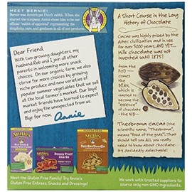 Annie's Chewy Gluten Free Granola Bars, Double Chocolate Chip, 0.98 oz Bars, 5 Count (Pack of 4)