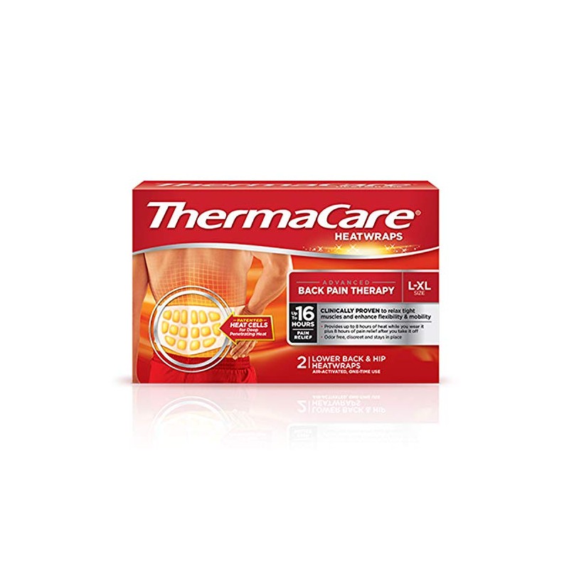 ThermaCare - Terapia para el dolor de espalda y cadera,