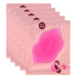 CCbeauty 30 Pieces Pink Collagen Crystal Lip Mask Lip Plumper Mask Gel Care Mask Moisturer Essence Make Your Lip Attractive and Sexy