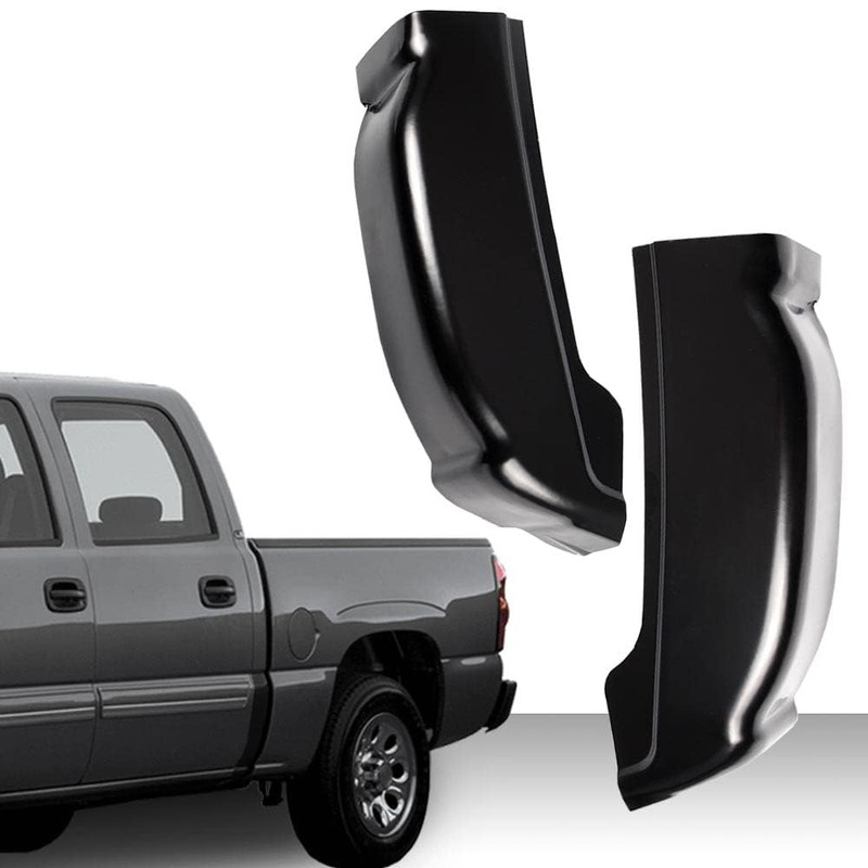 PIT66 2Pcs Cab Corners Covers Compatible with 1999-2007 Chevy Silverado