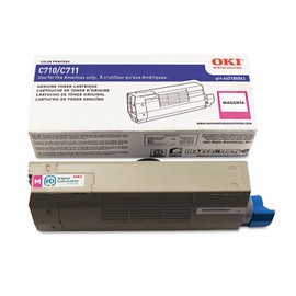 OKI Data 44318602 Toner for Series C711 Printers , Type C16 , 11.5K Yield Magenta