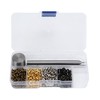 2mm Grommets Eyelets kit with Tool, 800PCS 4 Colors Grommets