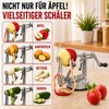 'Stainless Steel "Deluxe Apple Peeler 3 in 1 Function Peeler