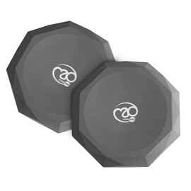 Yoga-Mad Yoga Knee Pads, Set of 2 | Anti Slip Foam Kneeling Pads | Great for Yoga, Pilates, Workouts | Comfortable, Lightweight, Supportive Shape for Knees, Elbows & Wrists