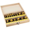 YONICO - Router Bits 1/4 Shank - Tungsten Carbide 1/4