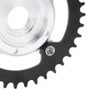 38T 104 BCD Electric Bike Chainring and Adapter Aluminum Alloy