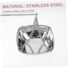 Gatuida 1set Stainless Steel Essential Oil Bowl Aromatherapy Tray for