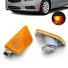 CNPAPC 2-Pieces For Chevy Cruze Front Bumper Park Signal Side