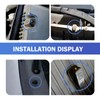Titgoes 2 PCS Car Front Windshield Washer, Automotive Wiper Nozzles,