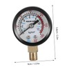 WOONEKY Air Pressure Gauge for Pneumatic Tools Industrial Quality 0-12kg