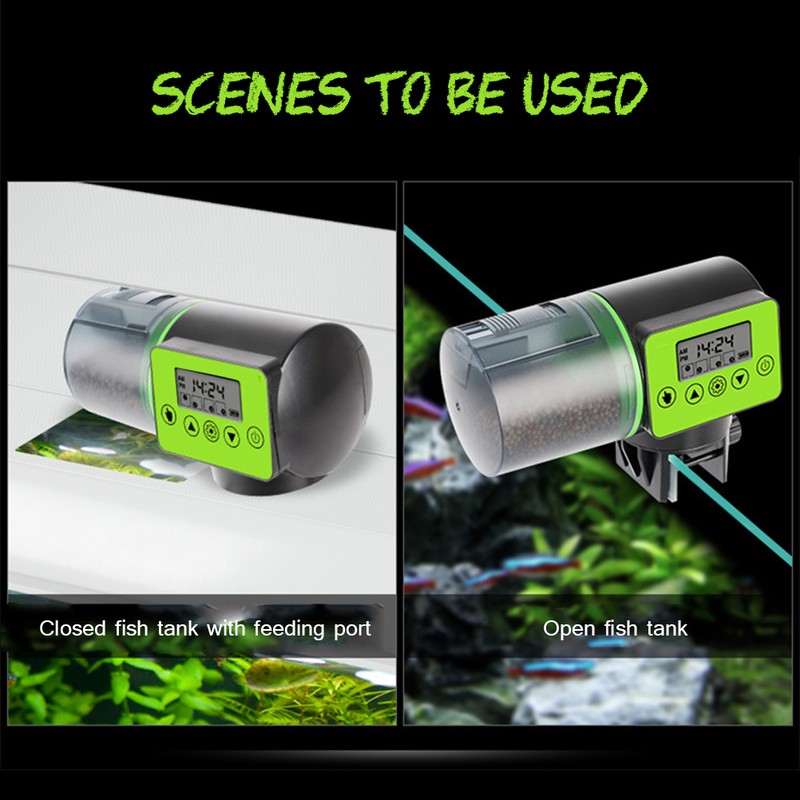 Automatic Fish Feeder Electric Auto Fish Feeder Aquarium Tank Timer