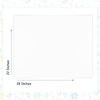 Hygloss White Poster Board 22x28 Inch, 25-Pack - Blank Cardstock