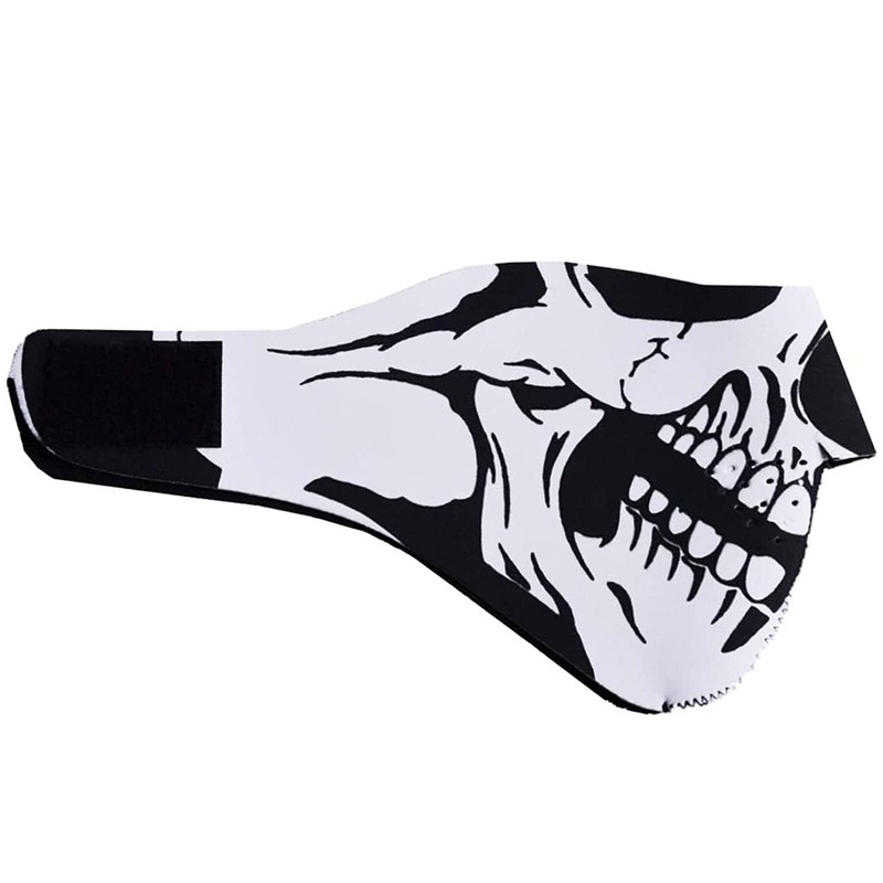 CHROME CRANE MK007 Men's Face Guard, Skull, Sports Design, Cold