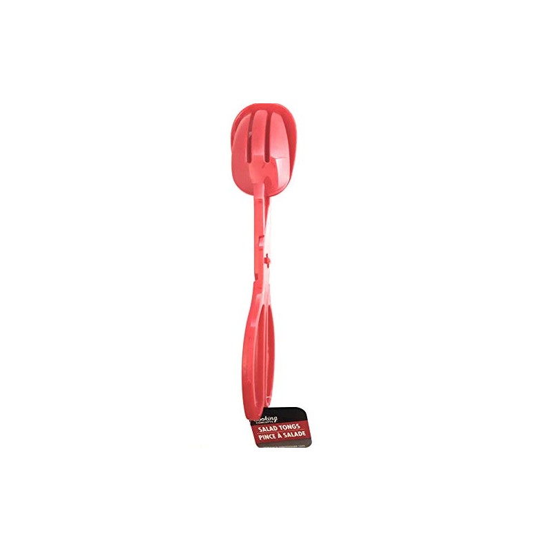 Cooking Concepts Red Plastic Salad Tongs