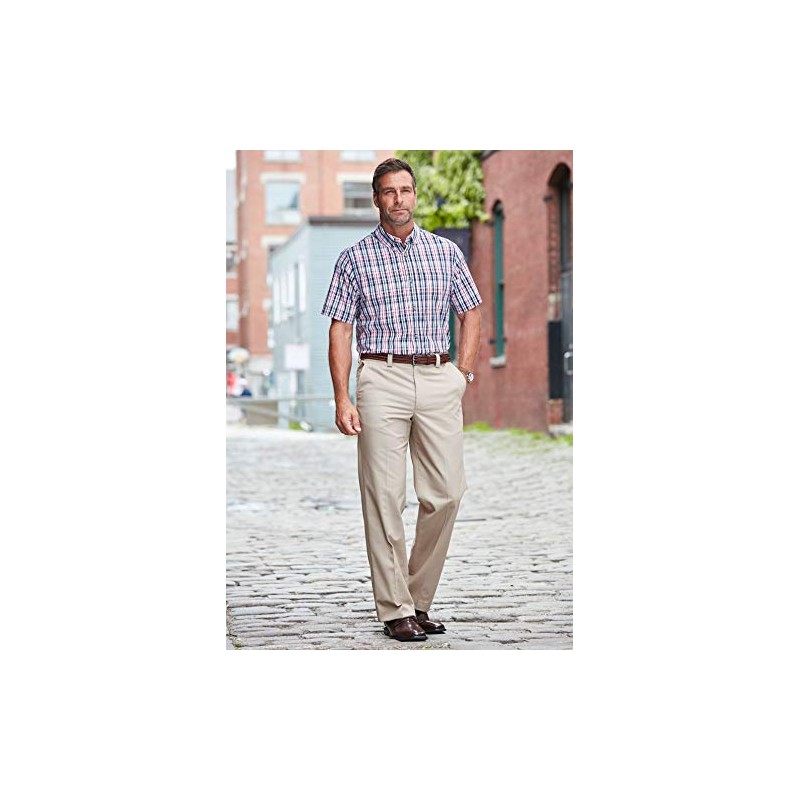 KingSize Men's Stretch Leather Braided Belt - 5XL, Black