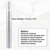 X AUTOHAUX 27.2x250mm Bicycle Seat Post Seat Tube with Scale