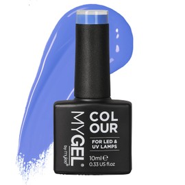 MyGel by MYLEE Semi-Permanent Gel Polish 10 ml [Bluebell] UV/LED Nail Art Manicure Pedicure for Professional and Home Use - Long Lasting and Easy to Apply
