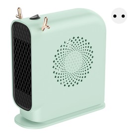 Electric Space Heater Quick Heating Versatile Portable Electric Heater for Home Office Winter Supplies Green EU Plug 220V