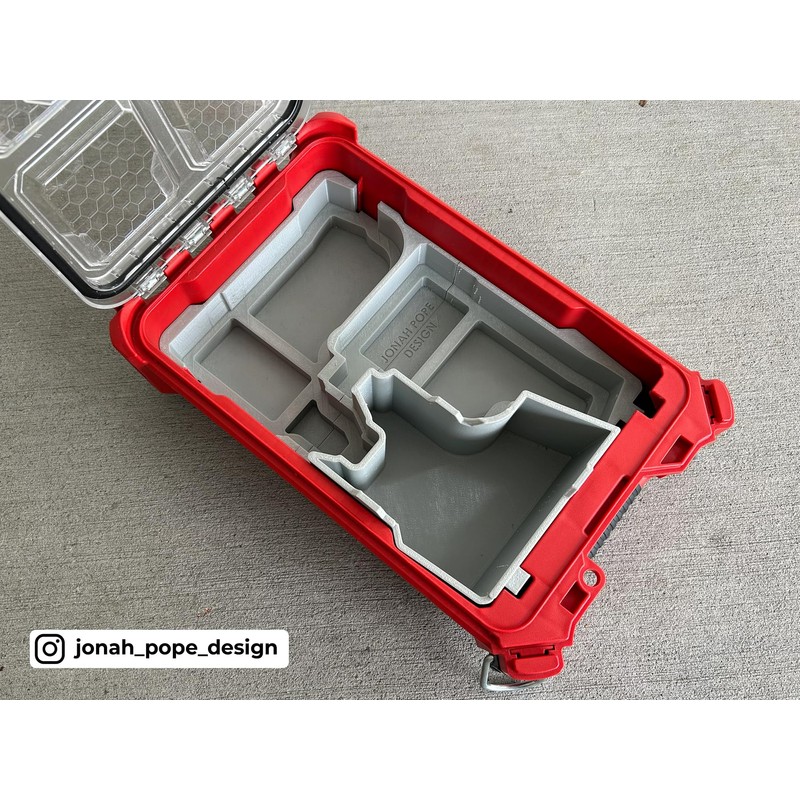 Jonah Pope Design 3d Printed Insert Designed for Milwaukee Packout