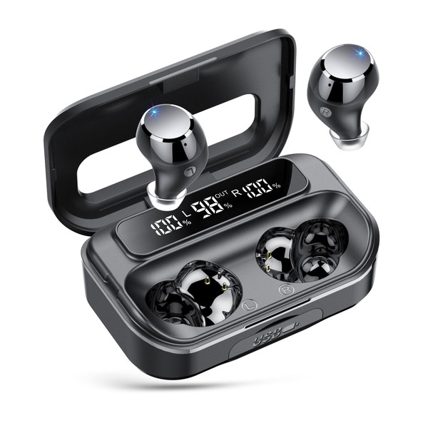 Ear buds Wireless Bluetooth Earbuds 2023 Bluetooth 5.3 Headphones Deep