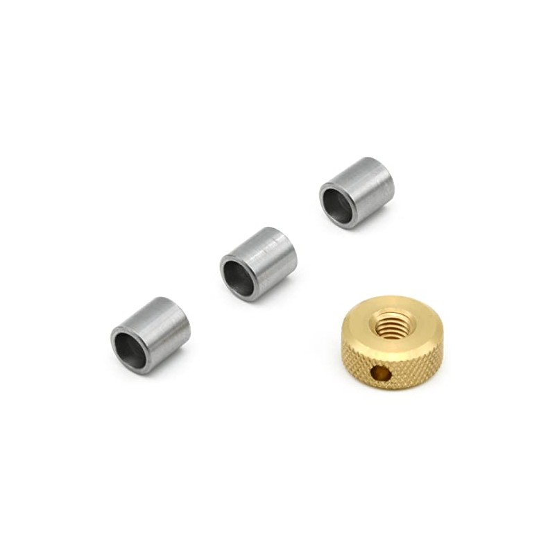 Rotur Spacers & Brass Nut Set - Rotur Pen Mandrel