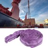 Lifting Sling Hoist Webbing 1T Polyester Rigging Strap Purple for
