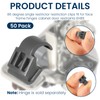 86 Degree Angle Restrictor Restriction Clips (50Pack), Hinge Restrictors for