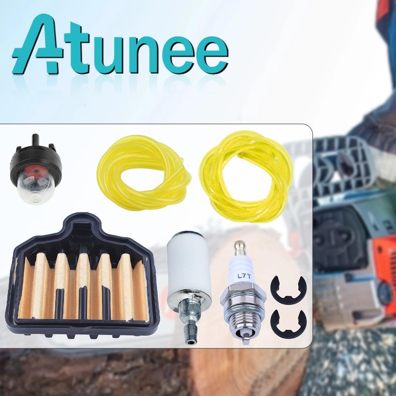 Atunee Air Fuel Filter Line for Poulan Pro PP5020AV Chainsaw