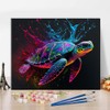 TISHIRON Sea Turtle Paint by Numbers for Adults Beginner and
