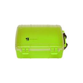 geckobrands Waterproof Dry Box - Large, Neon Green