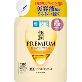 Hada Labo Gokujun Premium Hyaluronic Emulsion Refill, Lotion, 4.9 fl oz (140 ml)
