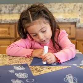 READY 2 LEARN Twisty Paint Sticks - 12 Vibrant Colors - Washable, Non-Toxic Tempera Paint - Kids Art Supplies - Easily Paint on Multiple Surfaces