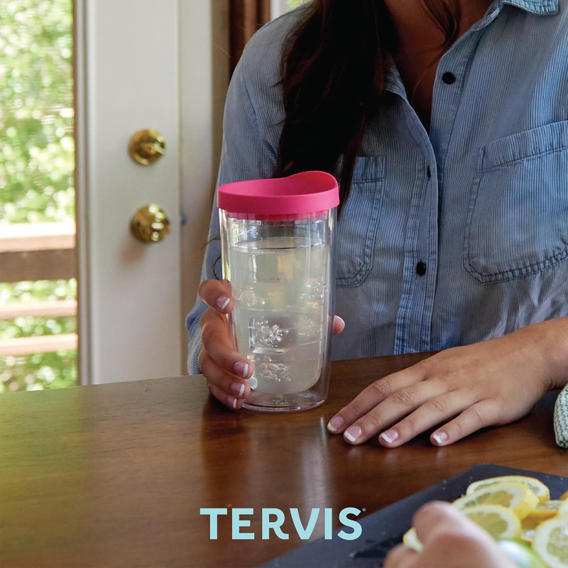 Tervis vaso individual, Rensselaer Poly, Transparente, 16-Oz, 1