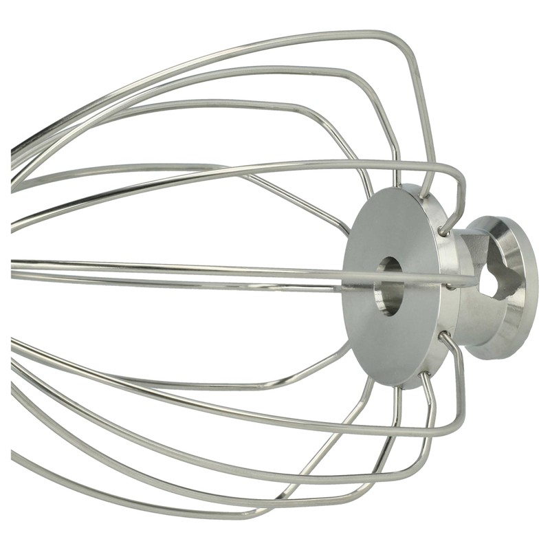vhbw Whisk Compatible with Kitchenaid Food Processor with 4.3, 4.7,