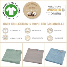 sei Design Your Organic Poncho Terry Cloth Bath Poncho with Hood 100% Organic Cotton Hooded Bath Towel 3+ Months to 3 Years, Swaddling cloth, pack of 3