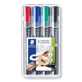 Staedtler Lumocolor Box - Marcador (Multicolor, 2 mm)