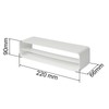 Vent Systems 220 x 55mm Rectangular Duct Connector with Non