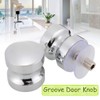 ZKSM 2 Set Shower Screen Handle Bathroom Door Handle Knob