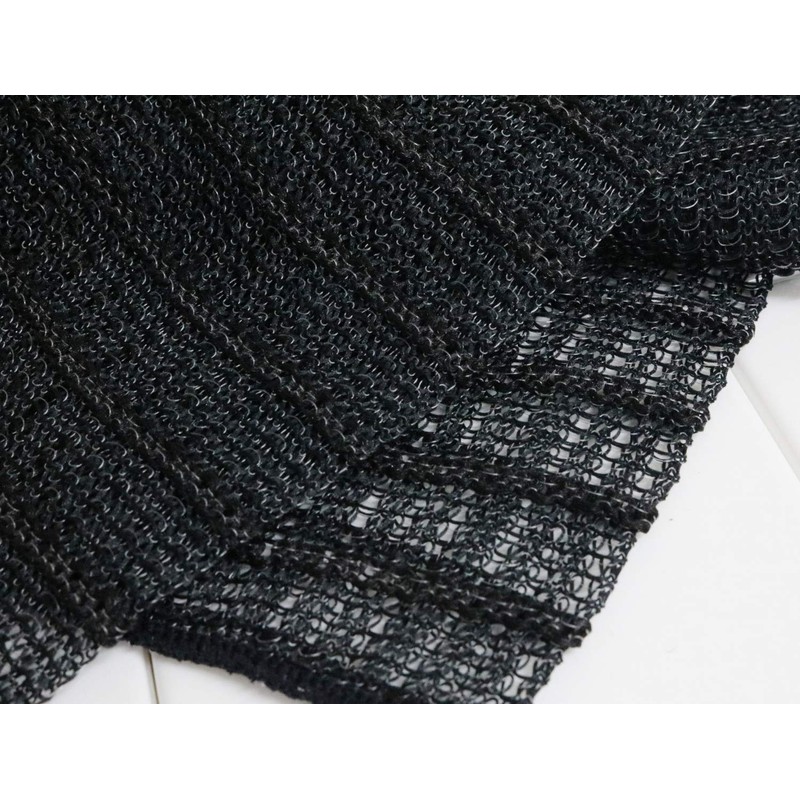 Kikuron Fine Body Towel, Made in Japan, Black Stimulation, Firm,