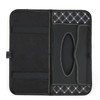 Aturmon Car Visor Organizer, 14-Capacity CD Storage Case, Black, Non-woven