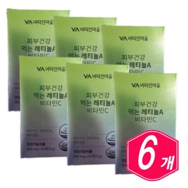Vitamin Village Skin Health Eating Retinol A Vitamin C 30 Tablets x 6 Retinal Eating / 비타민마을 피부건강 먹는 레티놀A 비타민C 30정 x 6개 먹는 레티날