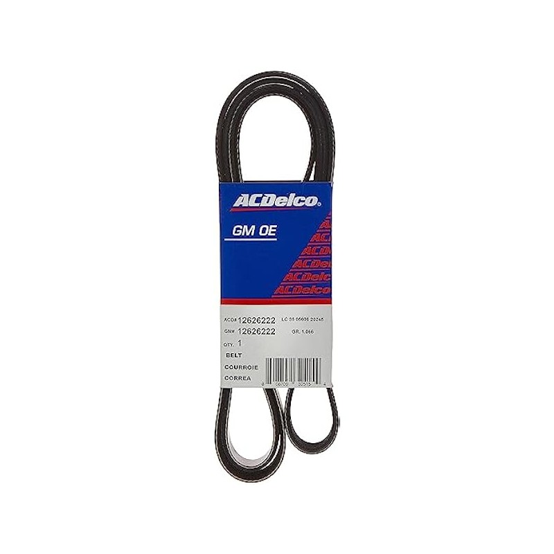 ACDelco GM Original Equipment 12626222 V-Ribbed Serpentine Belt