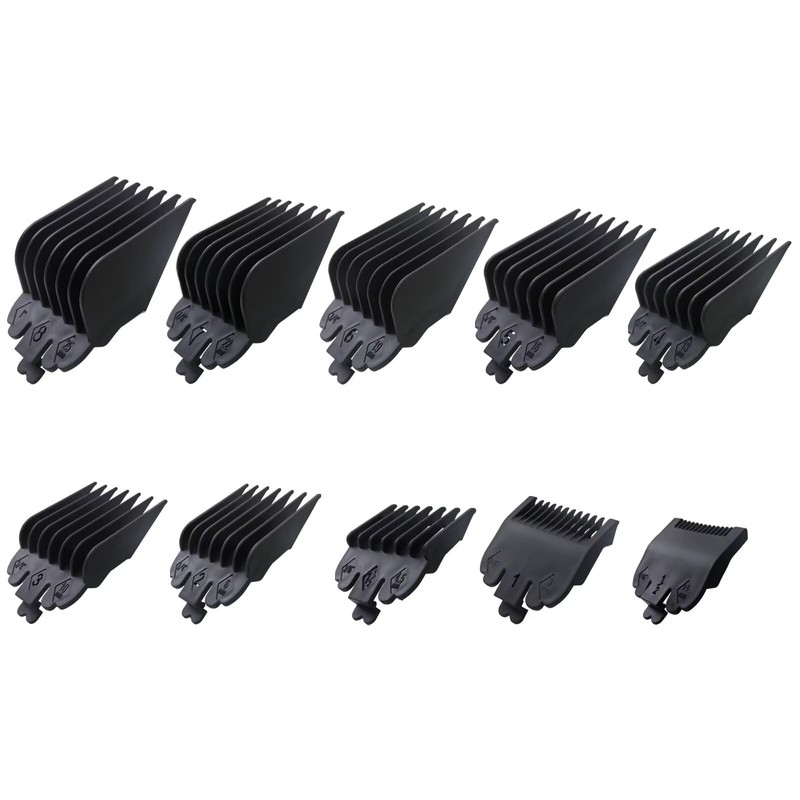 LO MERECES Updated 10Pcs Hair Clipper Guards Cutting Combs for