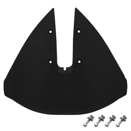 Aoryimt Hydrofoil Stabilizer surfboard for 30-400HP Outboard/Outdrive Motors & Engines – Dual-Wing Design for Faster Planing & Better Stability Includes Mounting Bolts